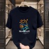 Factory Wholesale Summer Mens Tshirt Short Sleeve National Fashion Printed Solid Color Top Versatile Simple Trendy Top Tshirt Factory Wholesale Summer Mens Tshirt Short Sleeve National Fashion Printed Solid Color Top Versatile Simple Trendy Top Tshirt